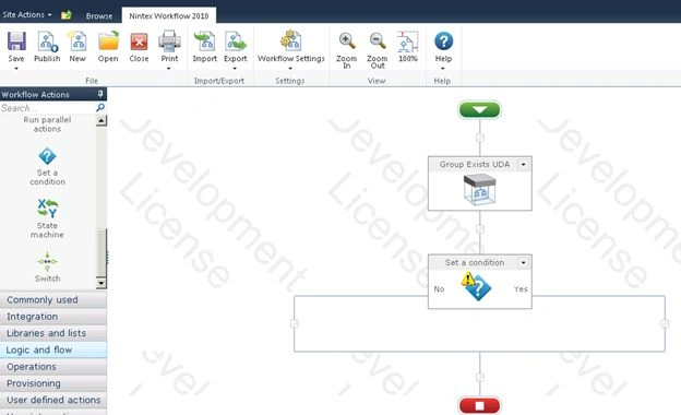 Workflow Configure