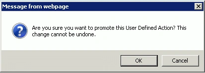 workflow webpage message
