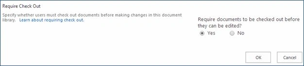 Require Check Out