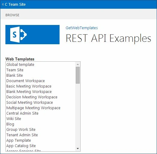 web templates