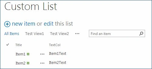 items