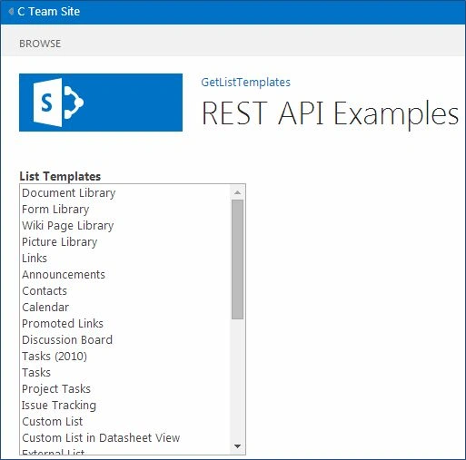 Rest API Examples