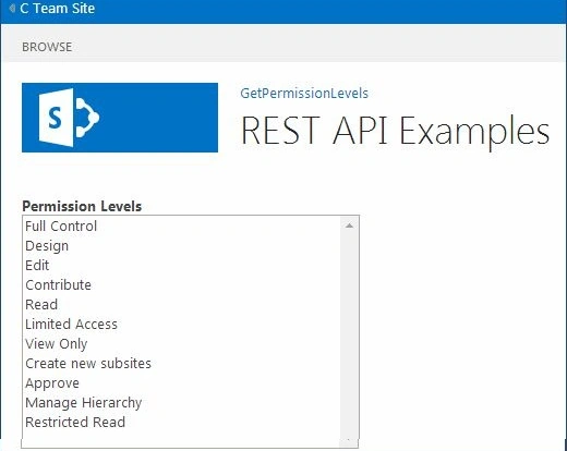C team site