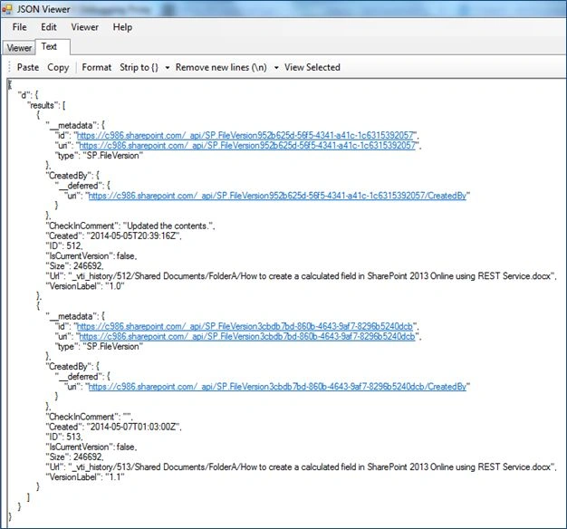JSON