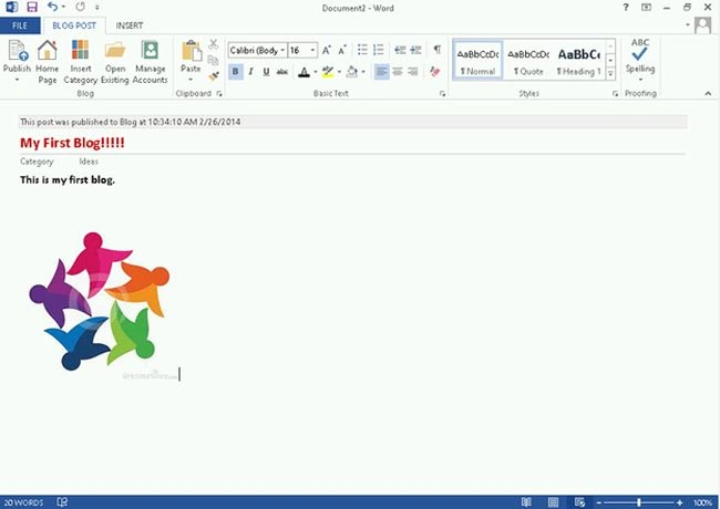 Word in SharePoint9