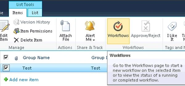 Test-the-workflow