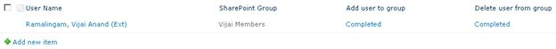 workflow status Completed