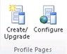 Profile page