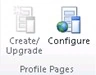 Profile page