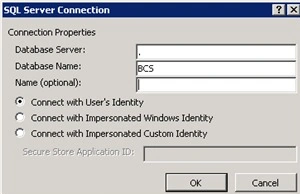 SQL server connection