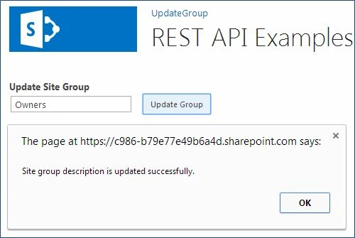 Update Group
