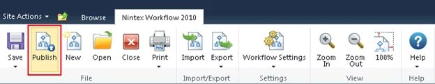 ribbon interface
