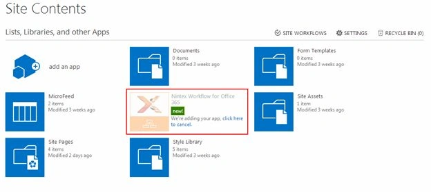 Nintex Workflow
