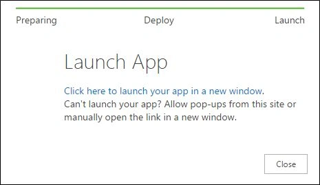 installed successfully