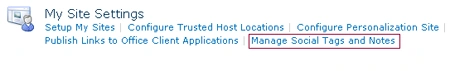 Social Tags in SharePoint  