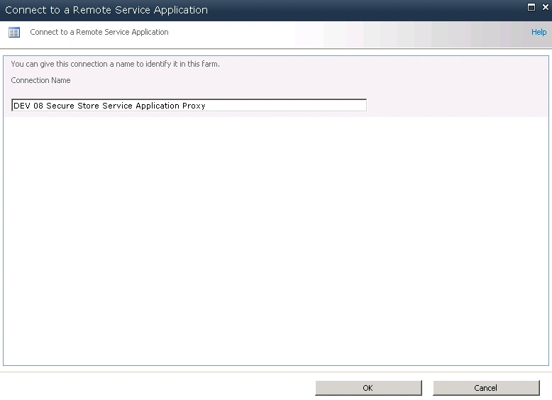 secure store application proxy