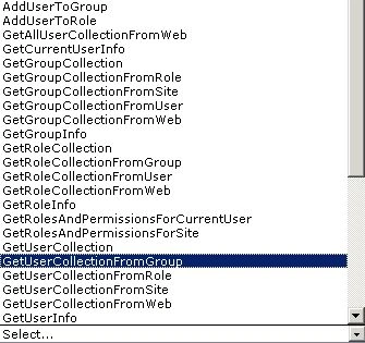 GetUserCollectionFromGroup