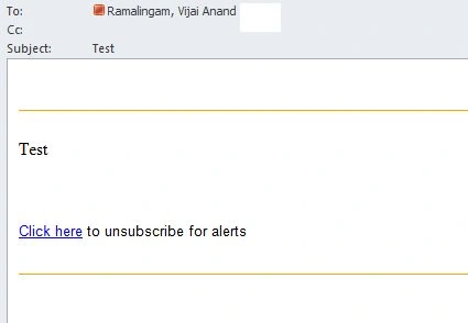 sending email