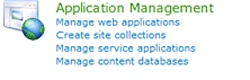 Applocation Management in sharepoint
