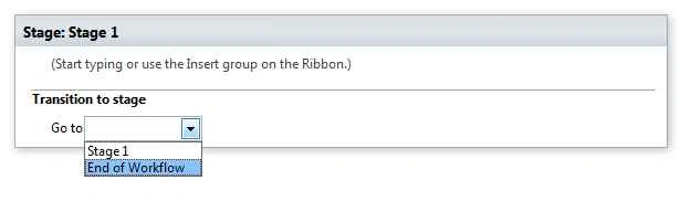 End of Workflow