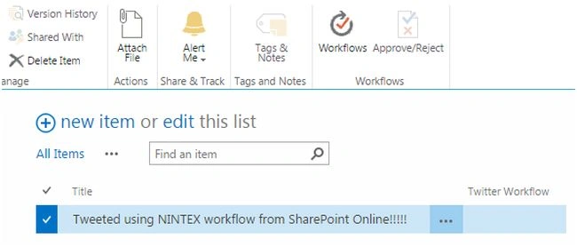 Workflows