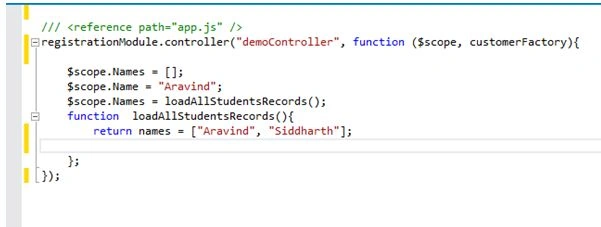 Creating controller