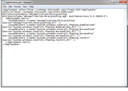 silverlight Caching