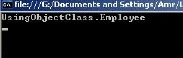 hashcode output