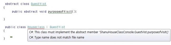 abstract method