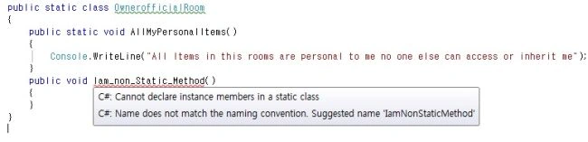 Static Class