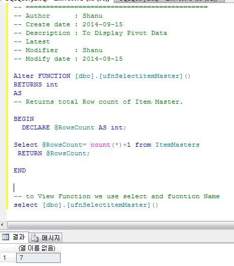 Functions