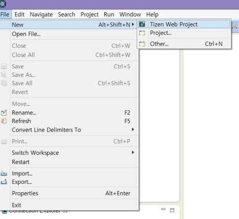 Tizen Web project