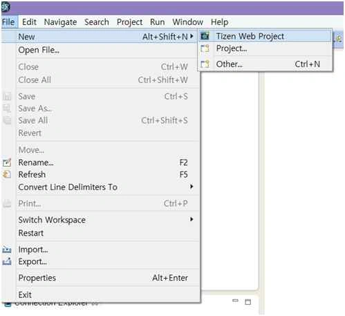 Tizen Web project