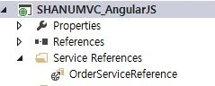 wcf service added