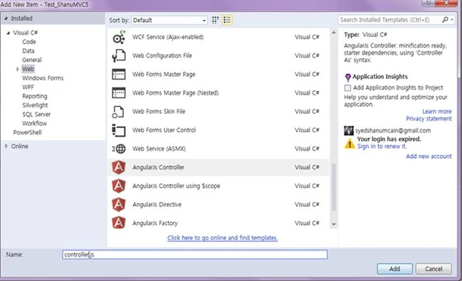 AngularJs Controller
