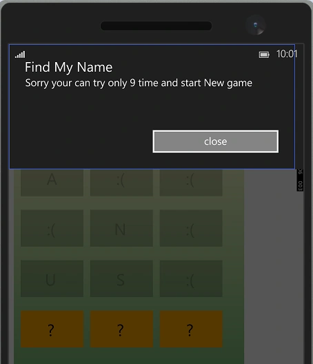 Try Only 9 Times