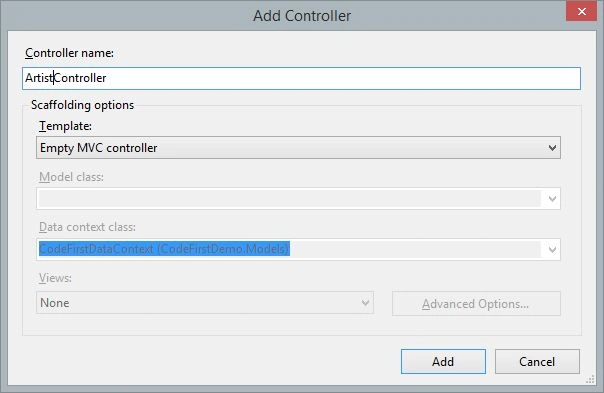 add controller