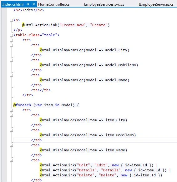 View code look
