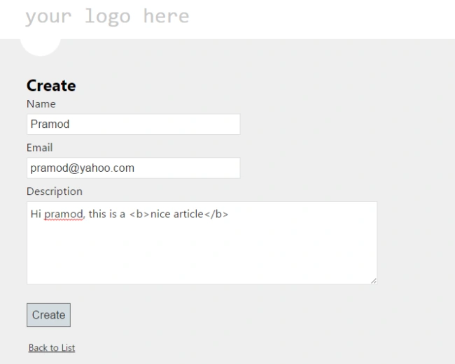 Rerun the Application