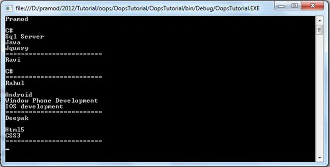 output