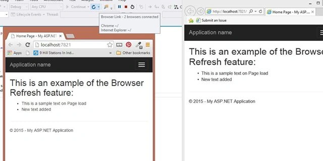Browser link