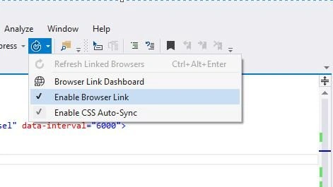 Enable Browser Link