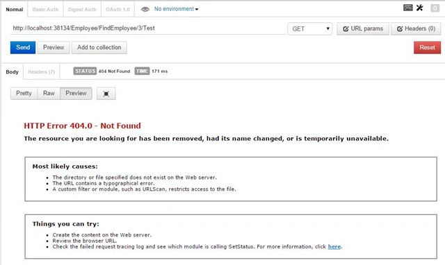 http error