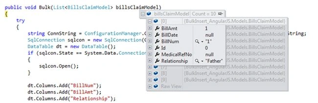 SqlBulkCopy 