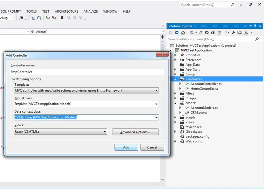 adding Controller