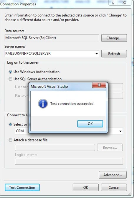 test connection