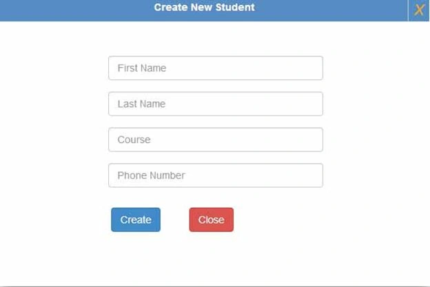 Create New Form