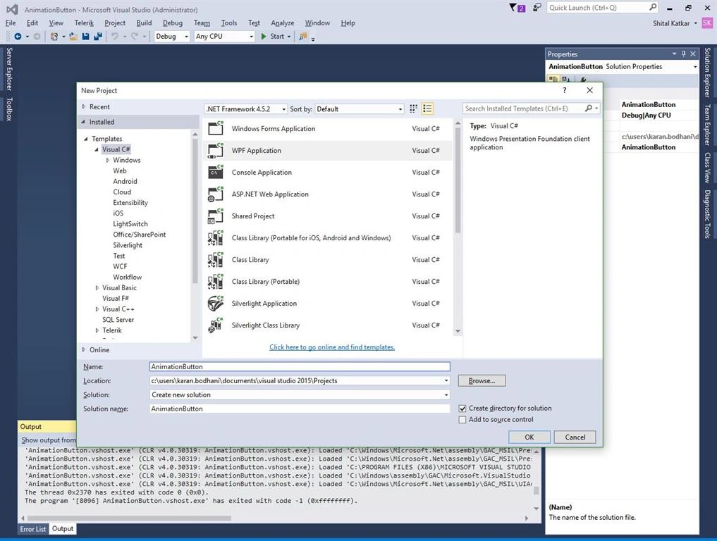 WPF Application