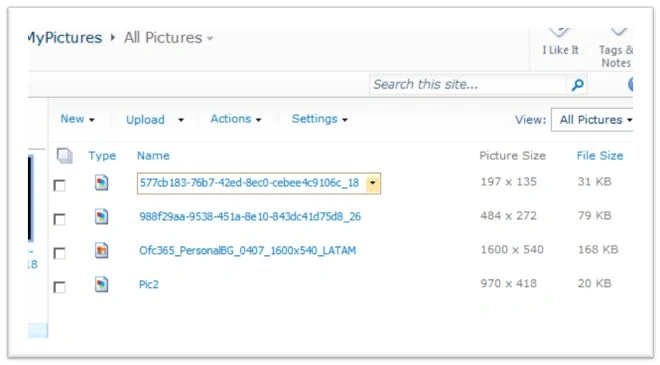 Upload few images