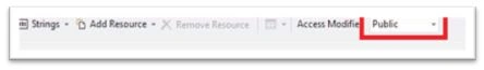 resource file